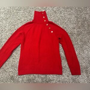 Ralph Lauren Red turtle neck Sweater